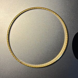 Brass Bangle Bracelet